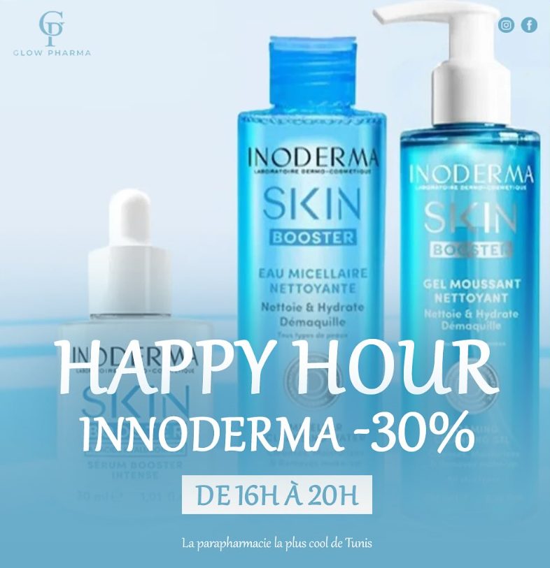 Happy Hour Inoderma -30 %